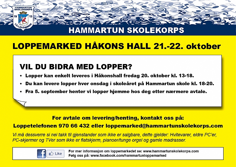 Det lir mot nytt LOPPEMARKED